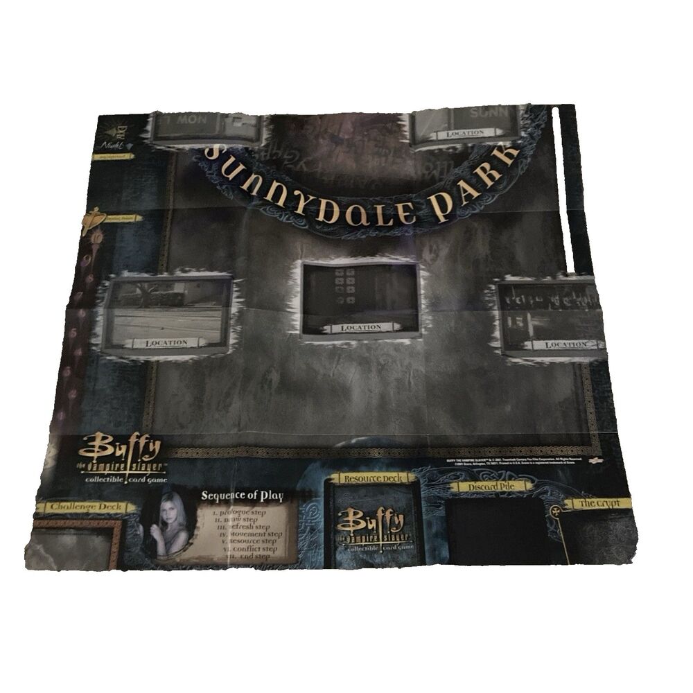 2001 BUFFY VAMPIRE SLAYER Sealed Collectible Card Game CCG Starter Deck Lot of 6 - Picture 11 of 12